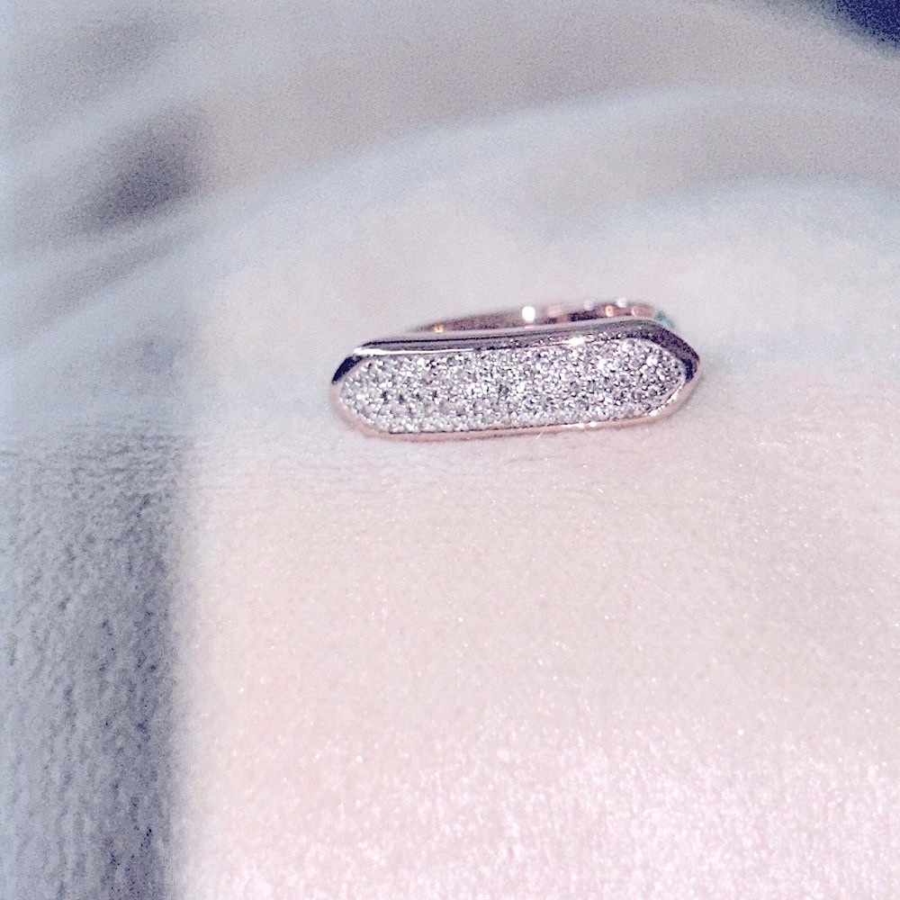 Diamond Monica Vander🌹Baja Rose Gold Ring🌹 - Picture 5 of 11